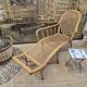 Old rattan daybed