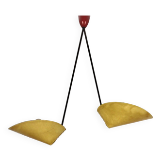 Mid-Century Pendant Lamp by Josef Hurka for Napako, 1960s