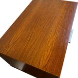 wooden bedside table / vintage side cabinet