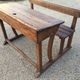 School desk from the 1950s/60s in very good condition
