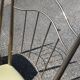 Paire de chaises  metal  vintage