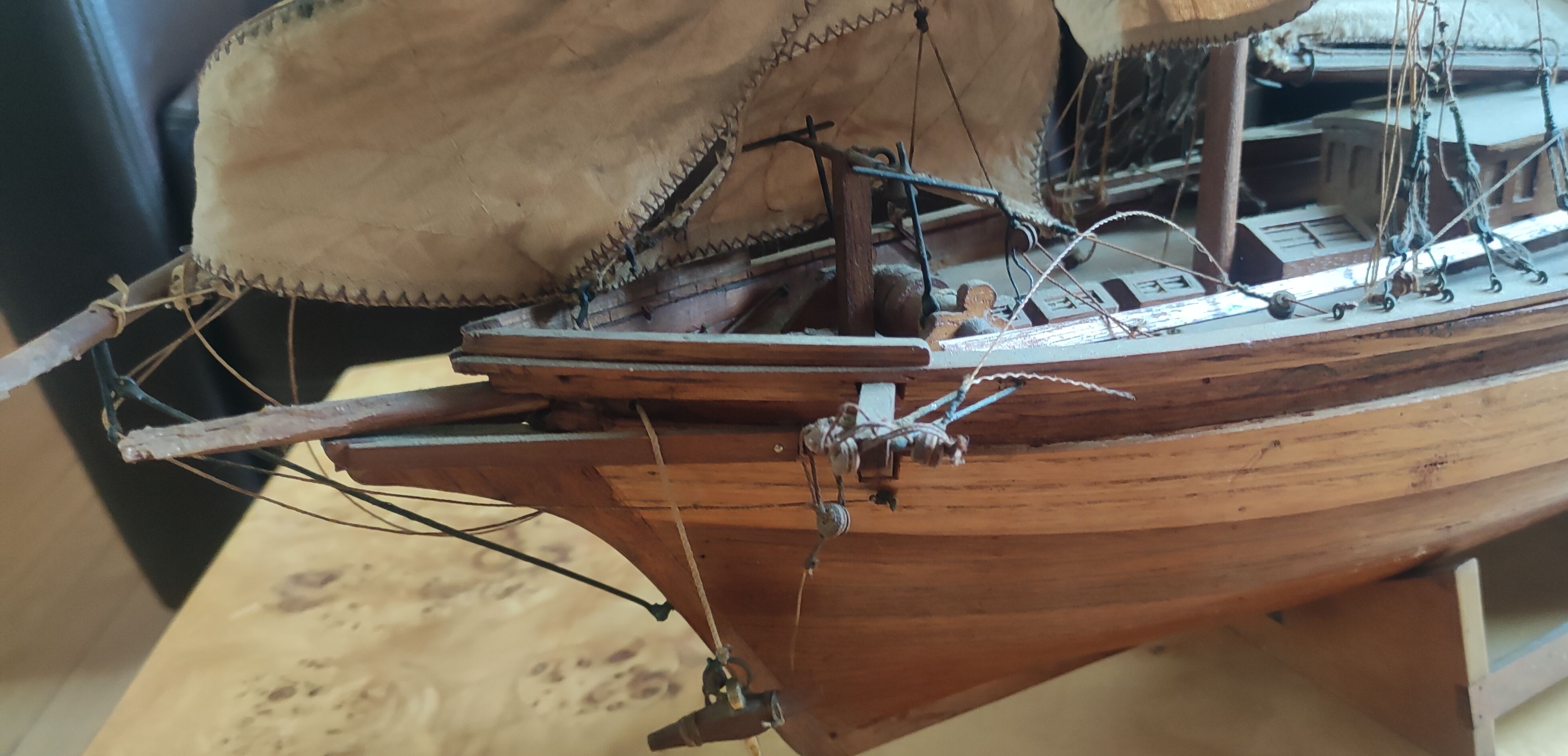 Old model boat