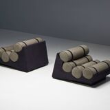 Mid-Century Cylindrical Lounge Chair, Brazil, 1970s