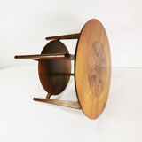 Table basse ronde du milieu du siècle, Remploy, Royaume-Uni, années 1960