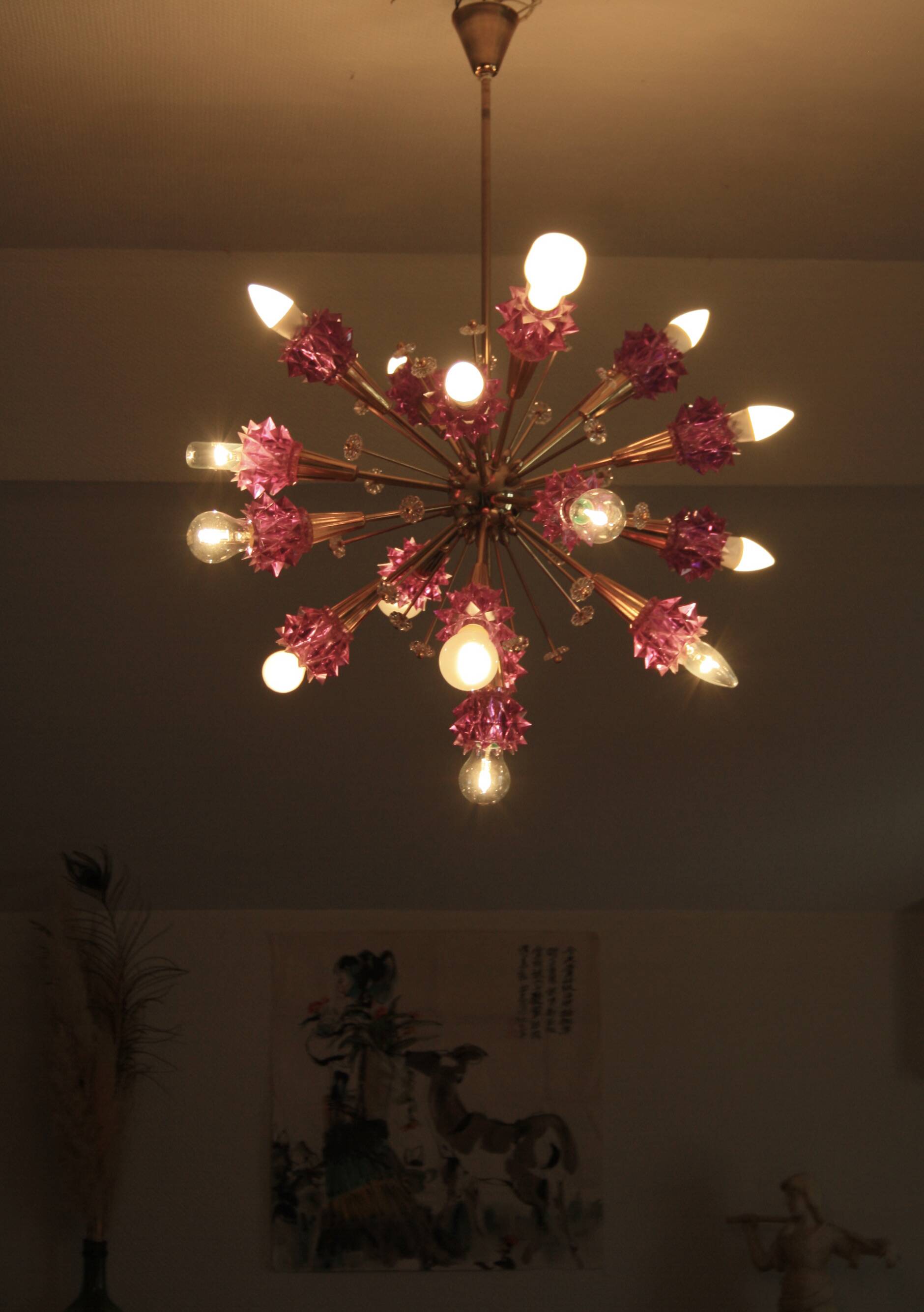 16-light sputnik chandelier