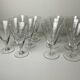 12 antique stemmed glasses