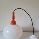 Suspension en opaline 70s