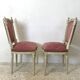 Paire de fauteuils de style louis XVI