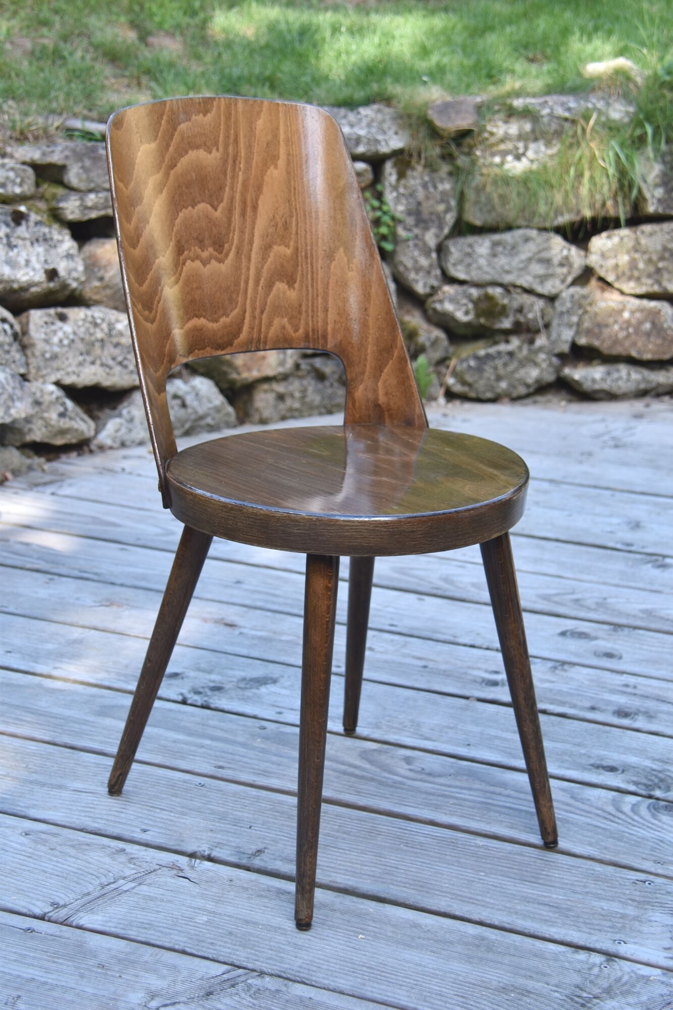 Set of 6 chairs Mondor of Baumann 1964