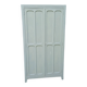 Parisian wardrobe with 2 doors and 3 shelves in Luxembourg green.