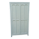 Parisian wardrobe with 2 doors and 3 shelves in Luxembourg green.