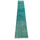 Vintage distressed turkish rug runner , 307 x 48 cm