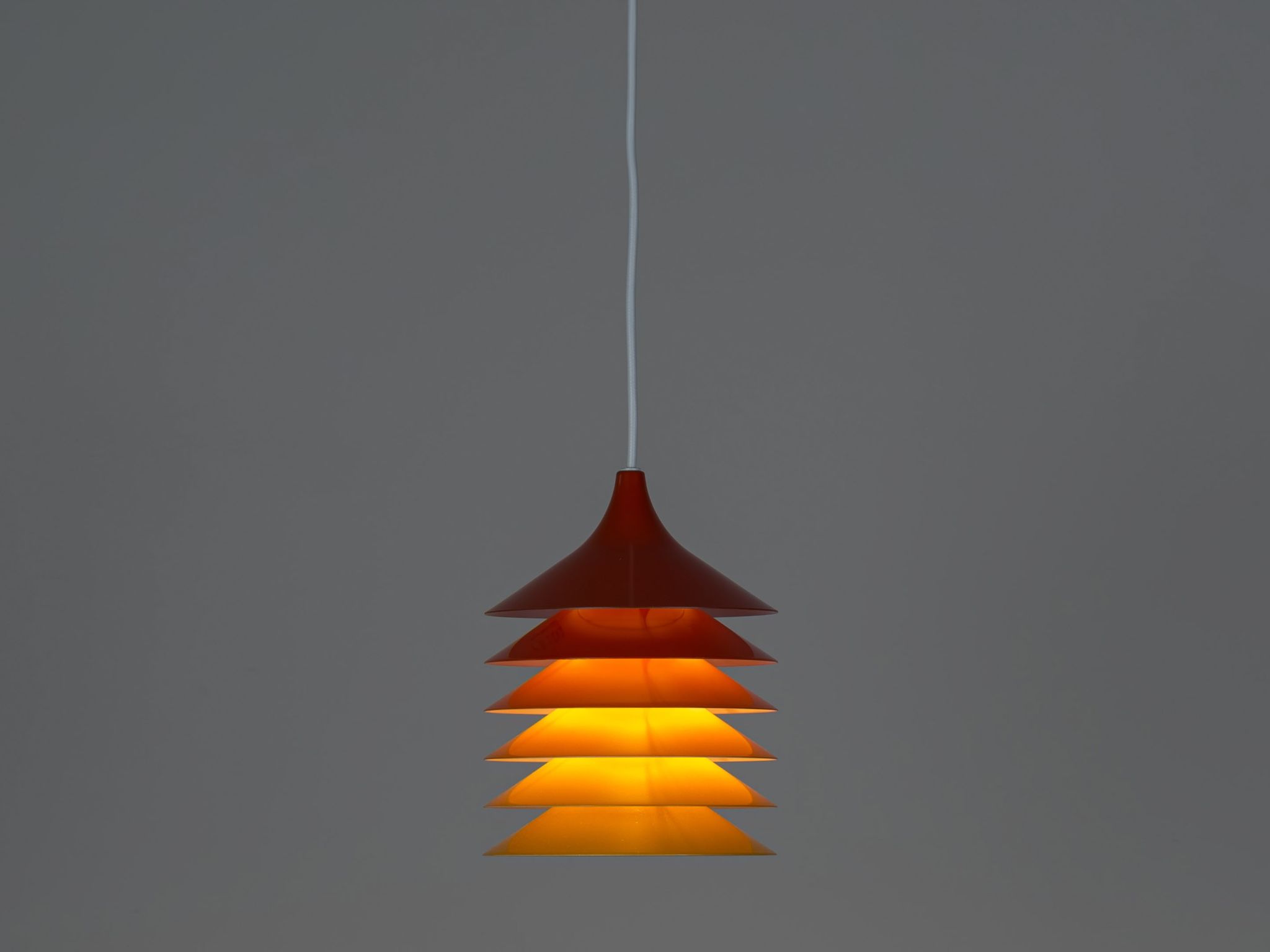 Danish vintage IKEA Duett pendant lamp by Bent Boysen, 1983