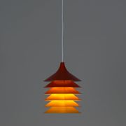 Danish vintage IKEA Duett pendant lamp by Bent Boysen, 1983