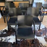 Set of 6 Thonet chairs 320 stackable