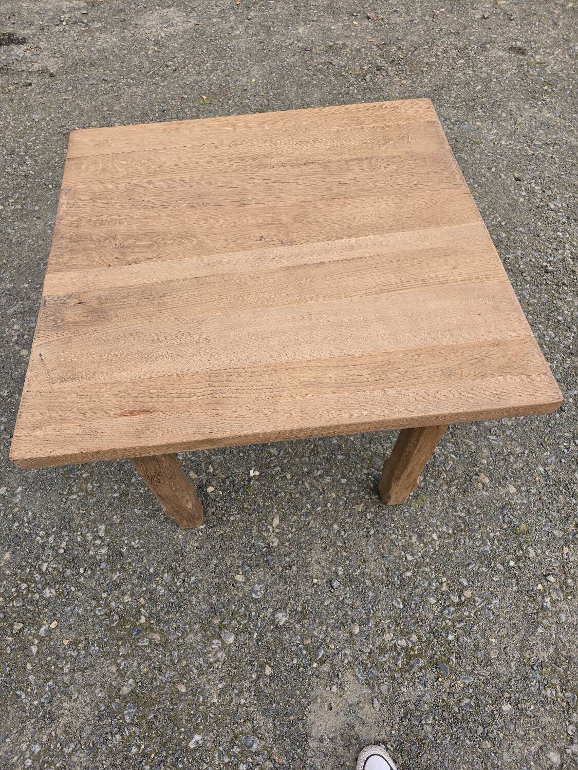 Antique square table