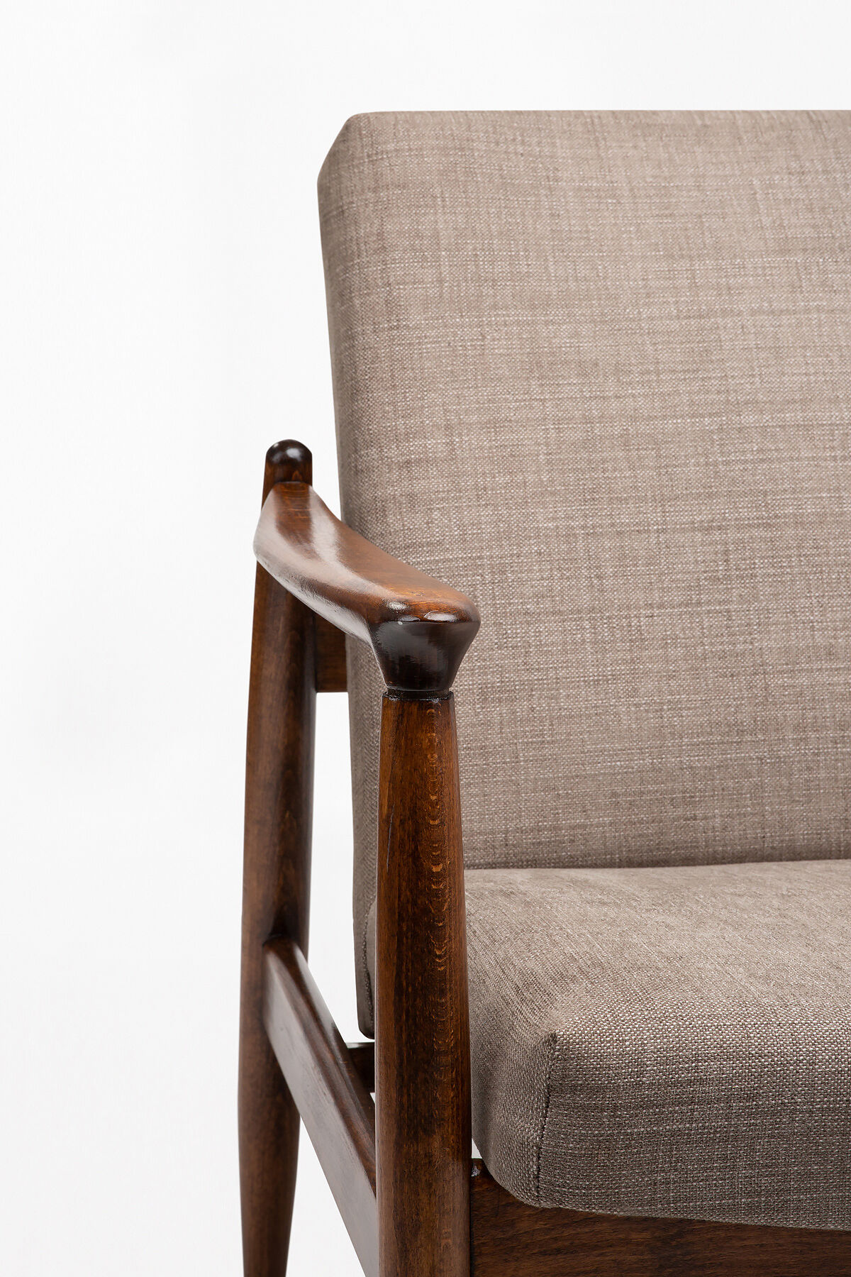 Pair of gfm-64 armchairs from 1960s