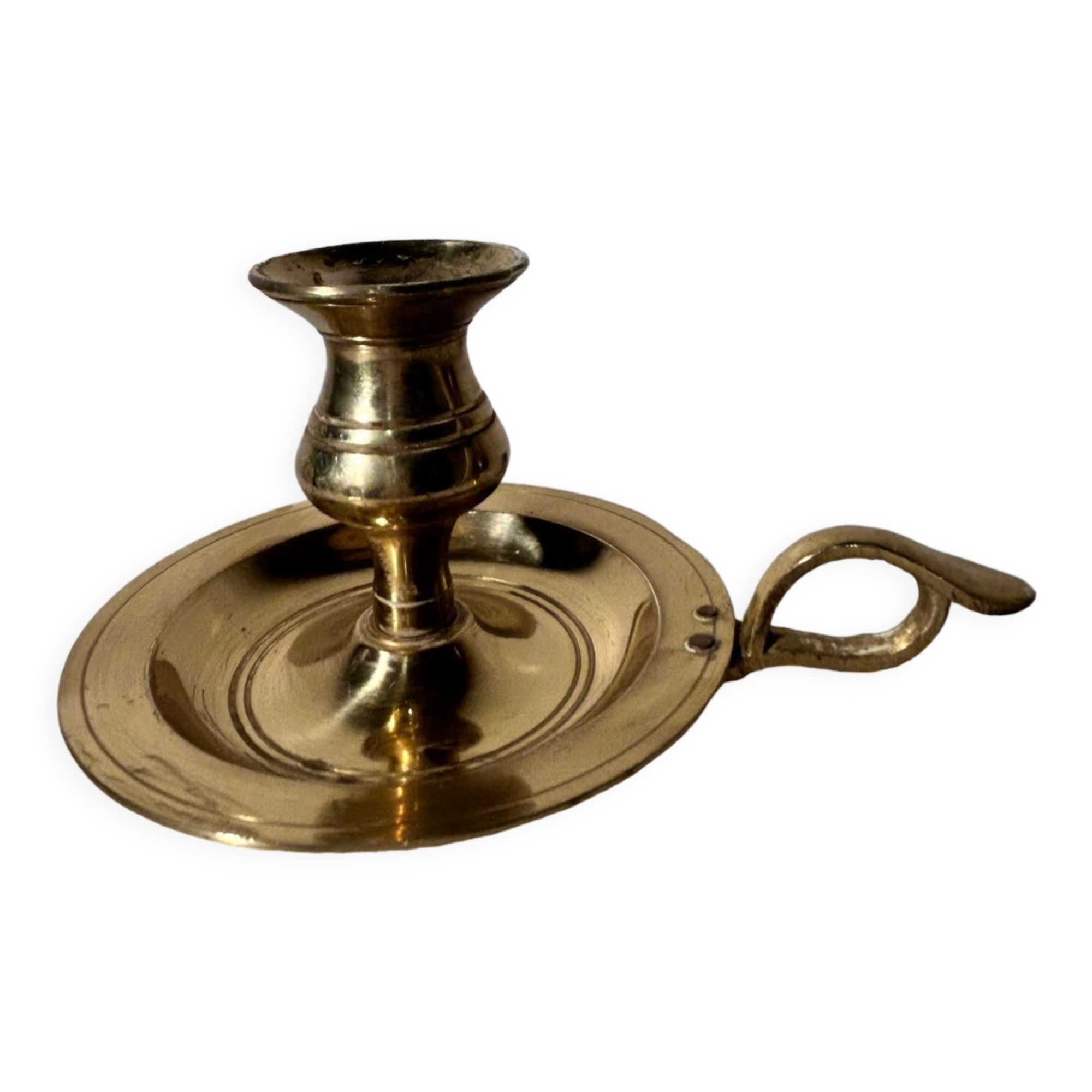 Brass candle holder
