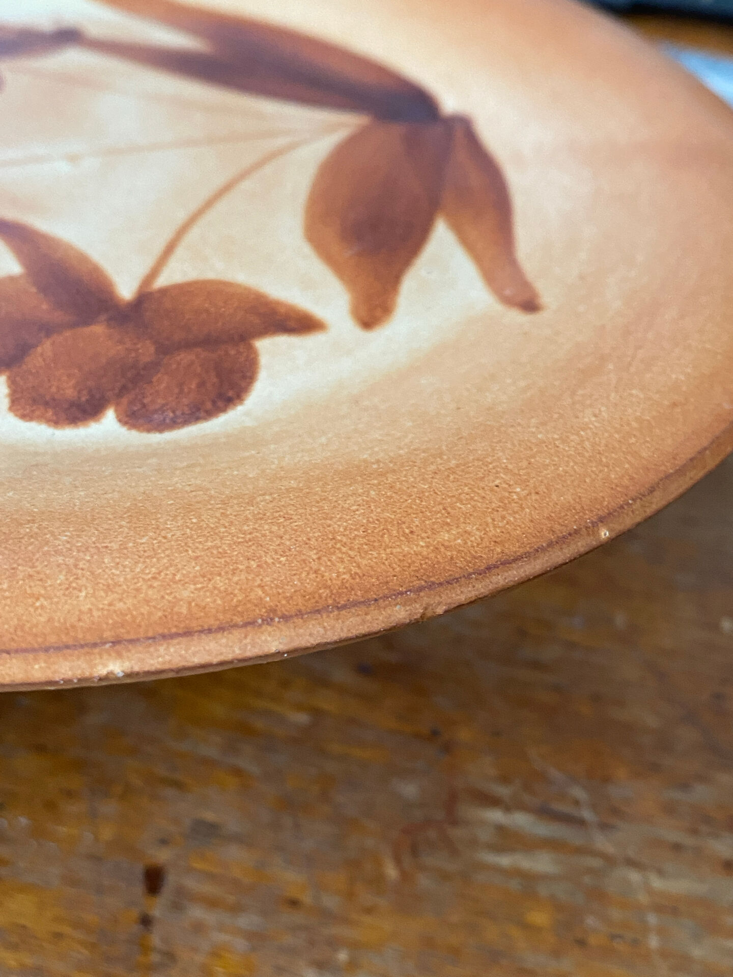 Stoneware dessert plates