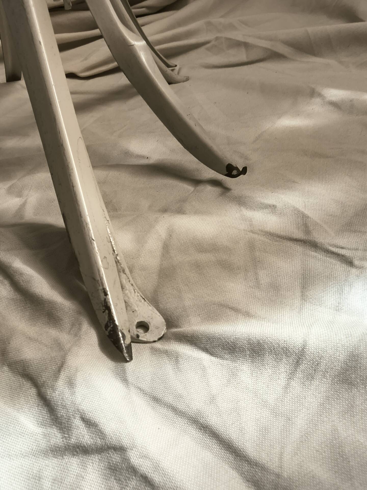 Table basse gerbe de blé fin années 1960