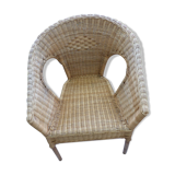 Rattan armchair