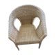 Rattan armchair