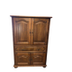 Large TV unit / storage in oak style wood