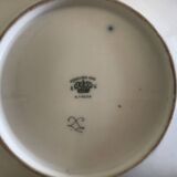 Plat en porcelaine d art A Golse