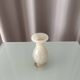 Vintage Alabaster Bud Vase – Cream Stone
