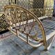 Rattan basket bed