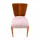 Dining table with four chairs, first half of the 20th century. After renovation.