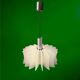 German suspension Space Age in textured aluminium and plastic – 1970s
