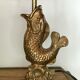 Fish bronze lamp