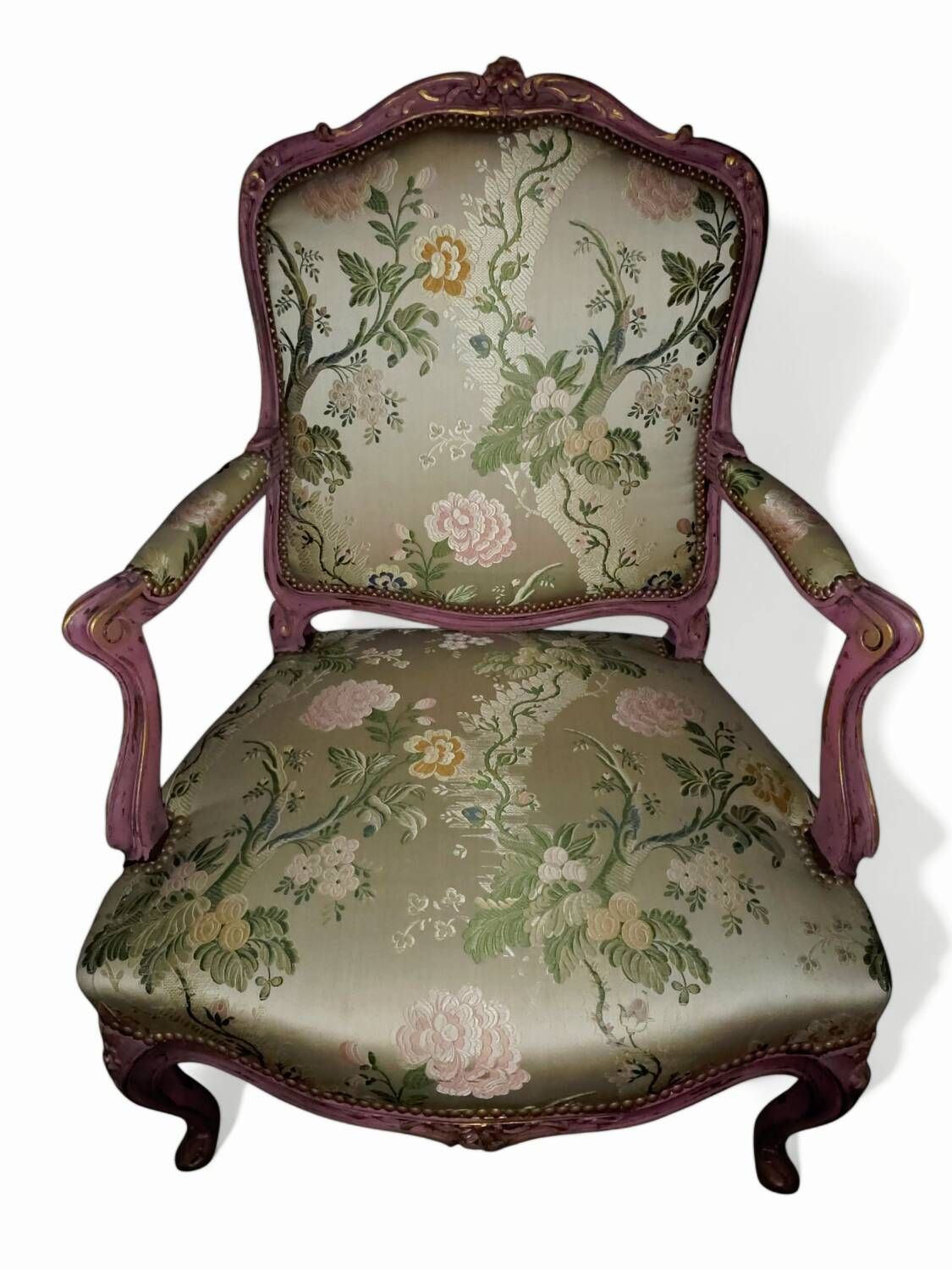 Louis XV Style Queen's Armchair - Restored and Renovated