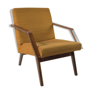 Fauteuil safran, 1960, Tchécoslovaquie