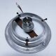 Art Deco ceiling light, blue glass, 1920s