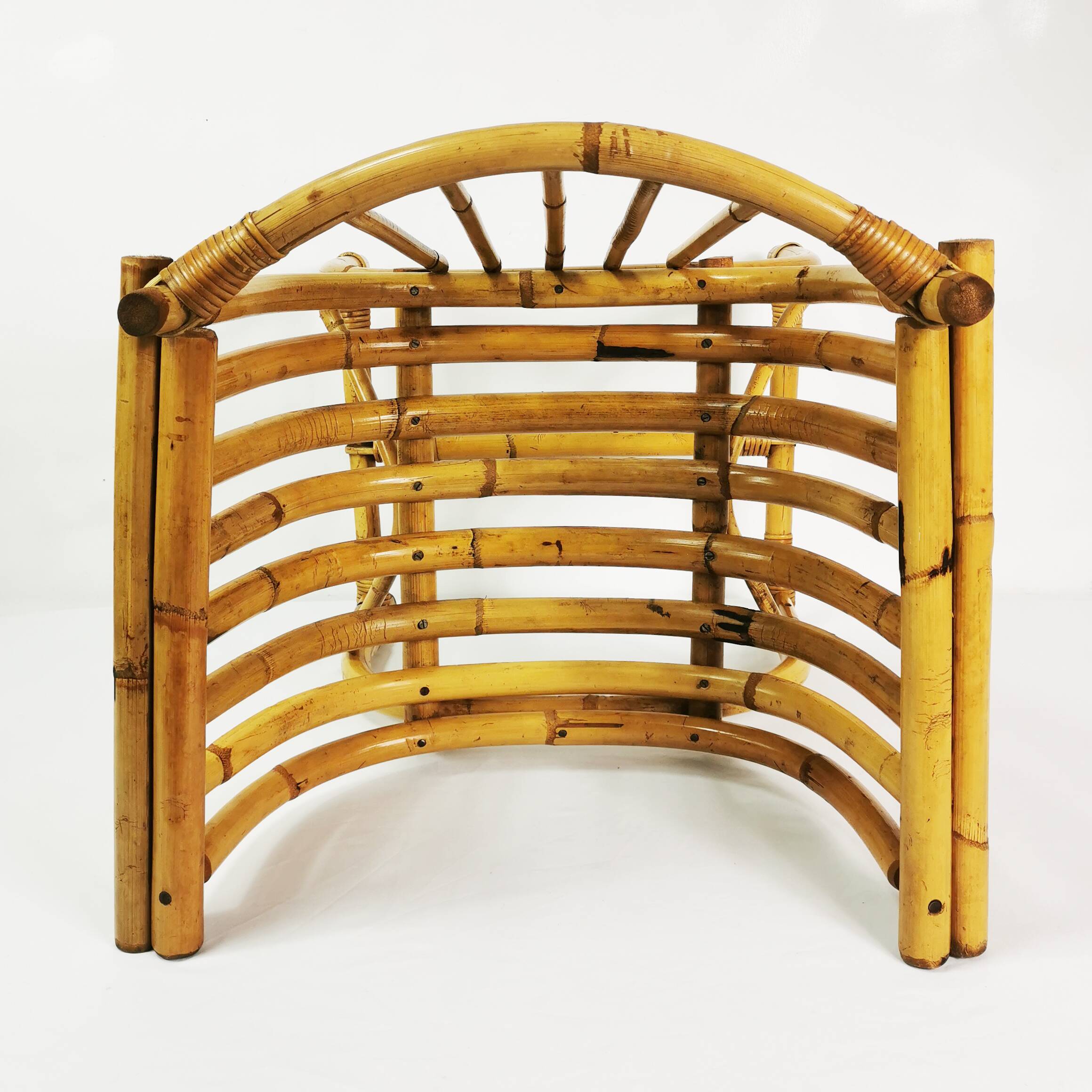 Mid Century Bamboo Armchair, Germany, 1950s