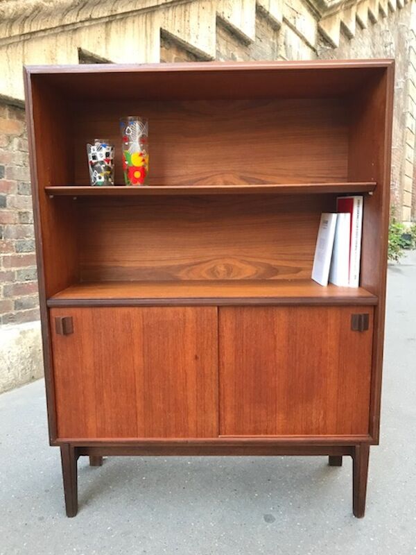 Scandinavian bookcase in teak around 1960