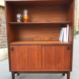 Scandinavian bookcase in teak around 1960