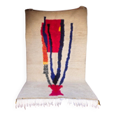 Tapis Azilal Laine blanc 250 x 155 cm