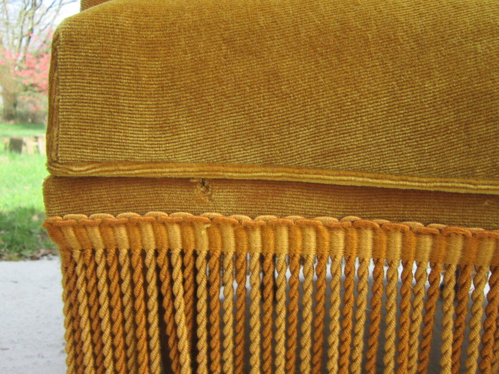 Pair of armchairs velvet Toad