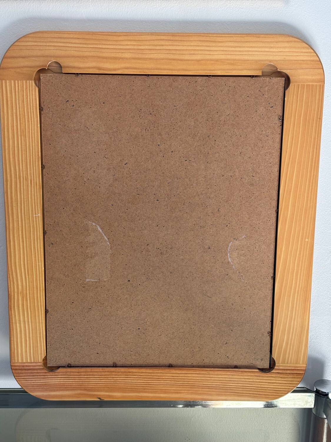 Pine mirror from the 1970s