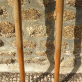 Pair of old wooden oars 153 cm