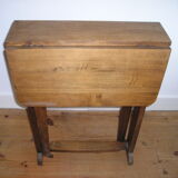 Old folding side table