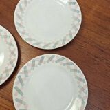 Set of porcelain plates