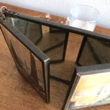 Triptych barber mirror 41.5 x 15 cm