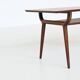 Gunni Omann sculptural coffee table rosewood Omann Jun Denmark 1958