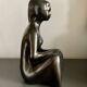 Ceramic Lady Sculpture by Jitka Forejtova for Keramos, 1960s