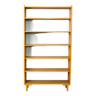 Scandinavian oak bookcase