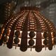 Hanging lamp 60s rattan